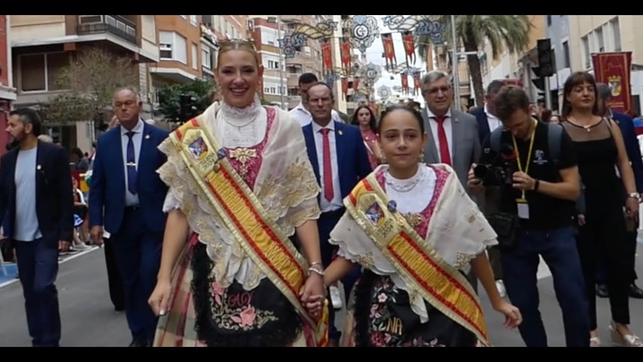RECOGIDA DE LAS REGIDORAS DE LAS FIESTAS DE VILLENA 2024