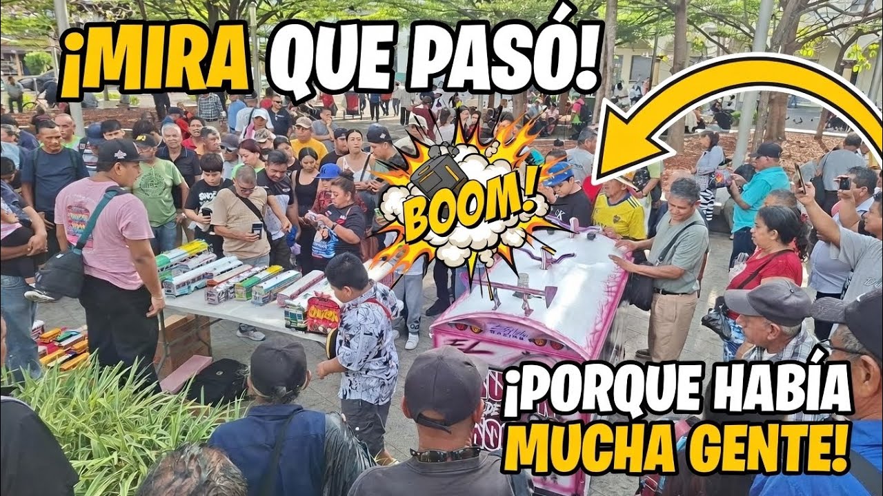Mira Que Paso Porqué habia mucha gente😱💣😎
