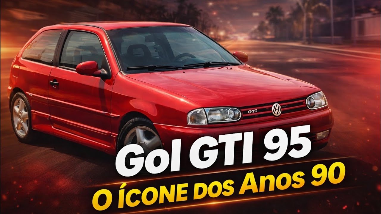 Gol GTI 95: o carro que virou lenda nos anos 90