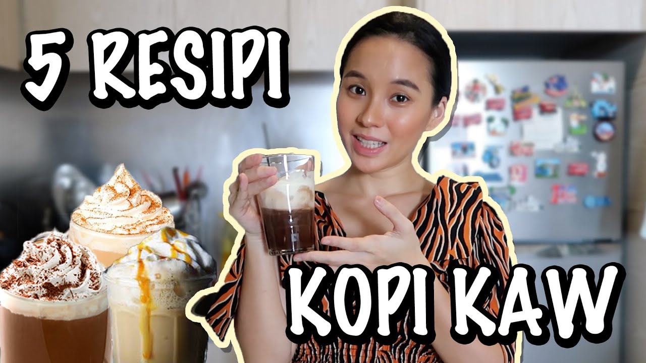 5 Resipi Kopi Kaw ☕ | Easy Homemade Coffee Recipes!