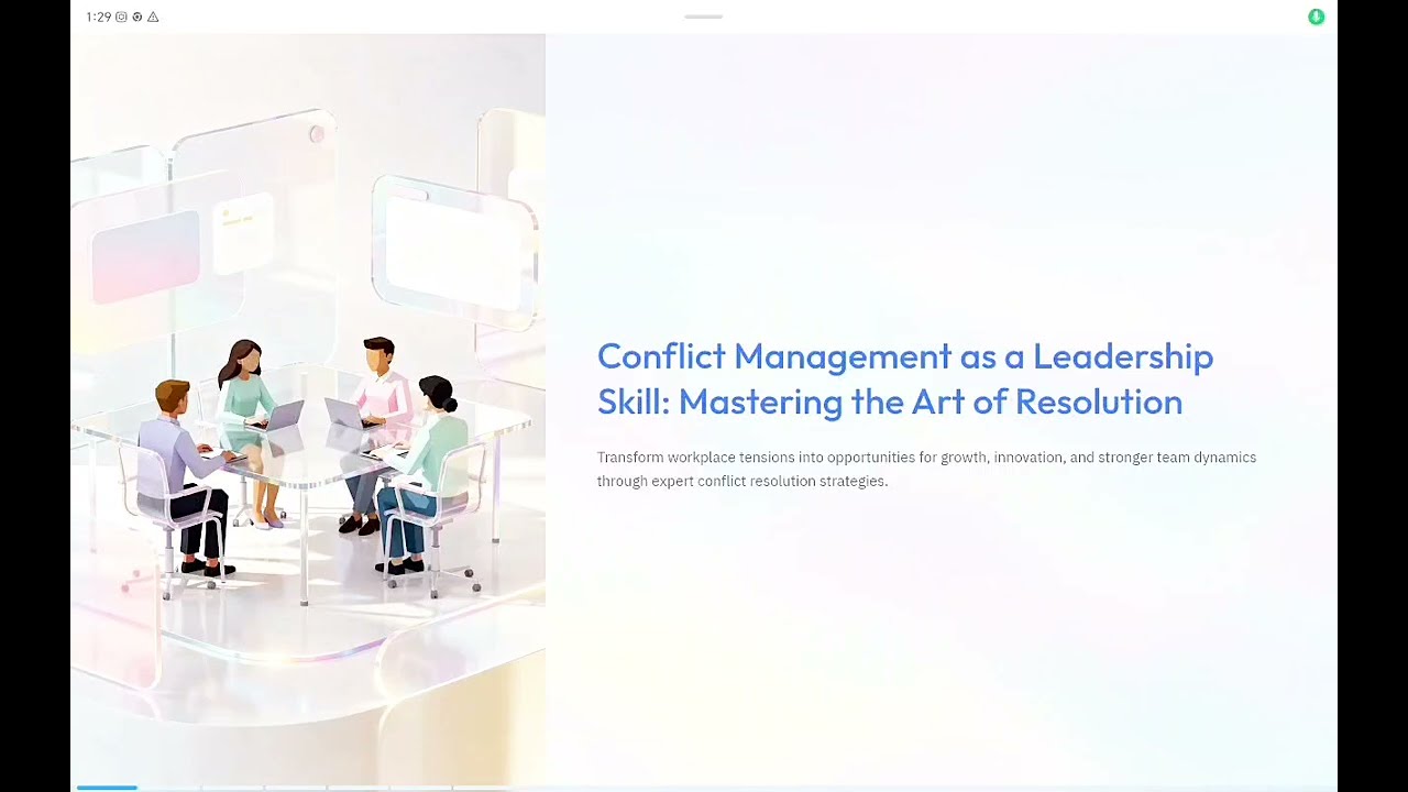 Conflict Management: Mastering the Art of Resolution