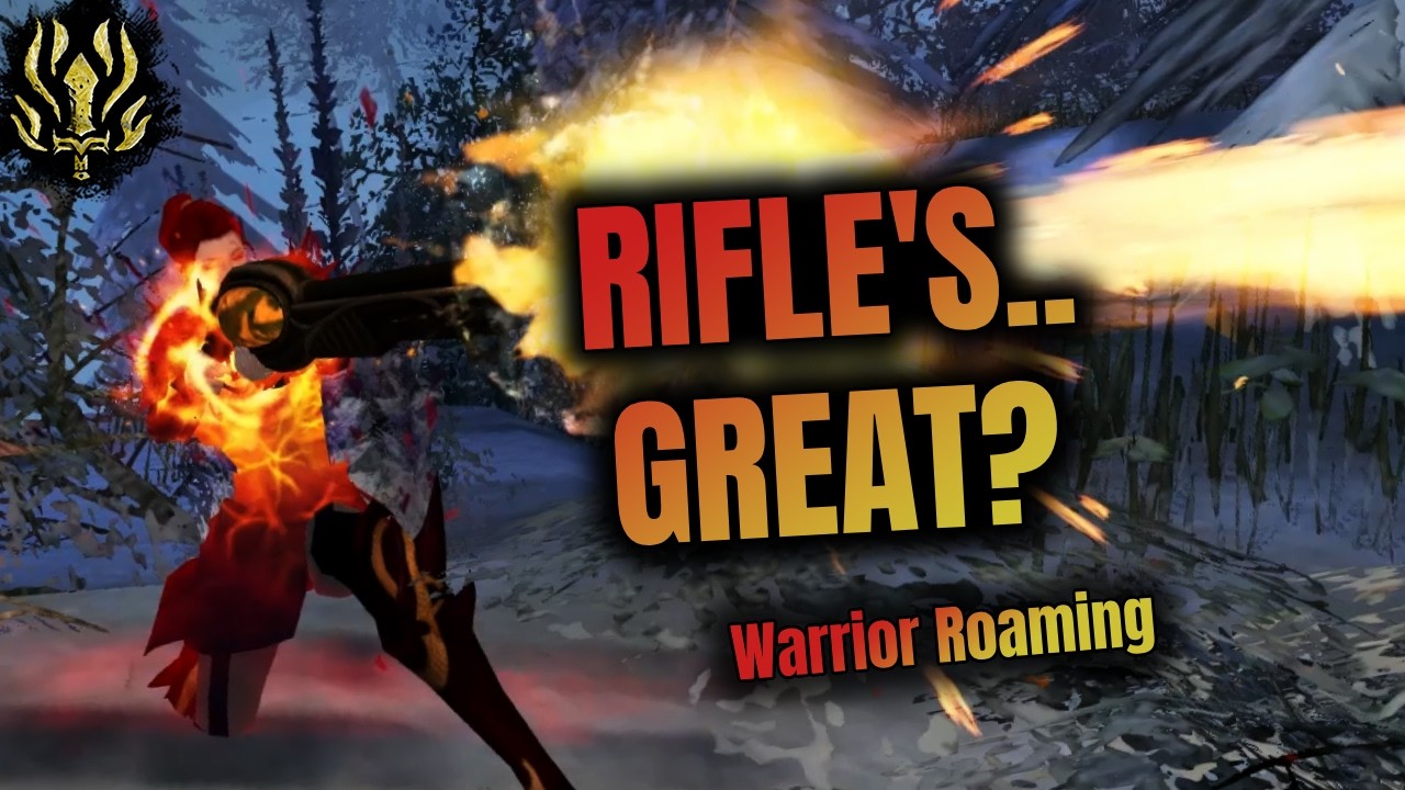 A Rifle Warrior Build That Doesn't Suck - Defensive Gunzerker WvW Roaming || GW2