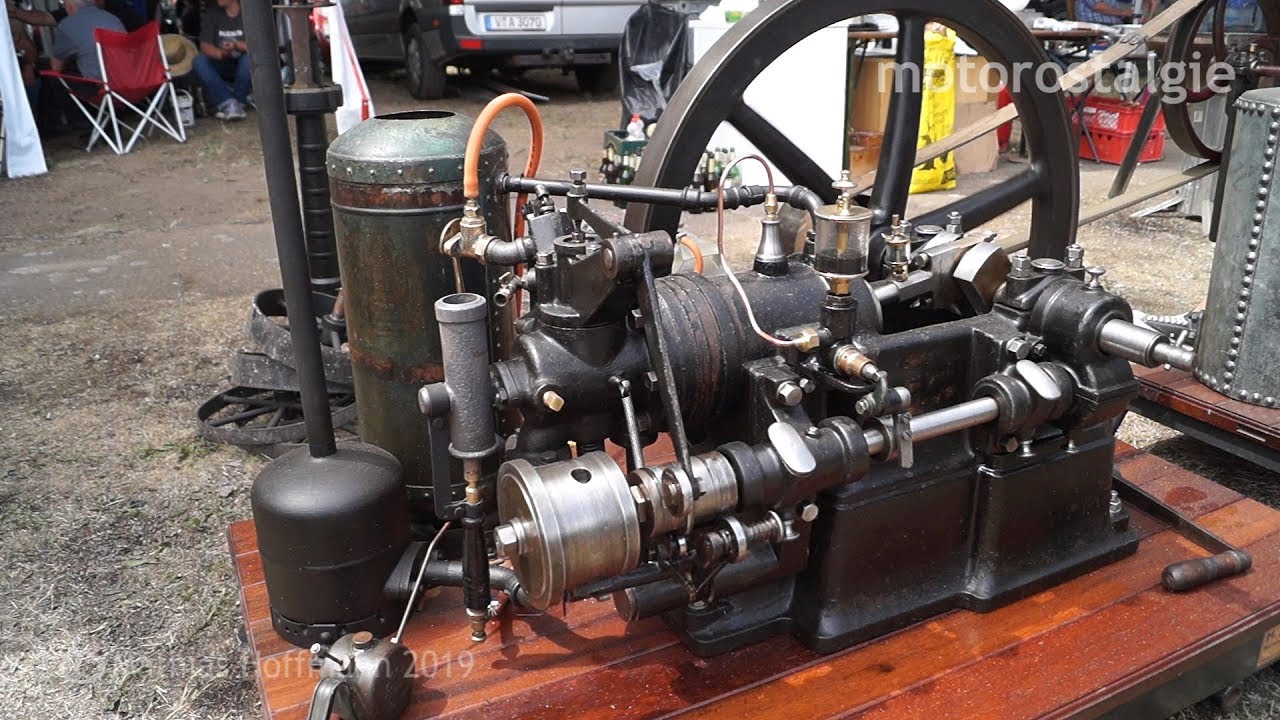 Standmotoren beim Bulldog, Dampf & Diesel-Treffen auf der AGRA, 2019