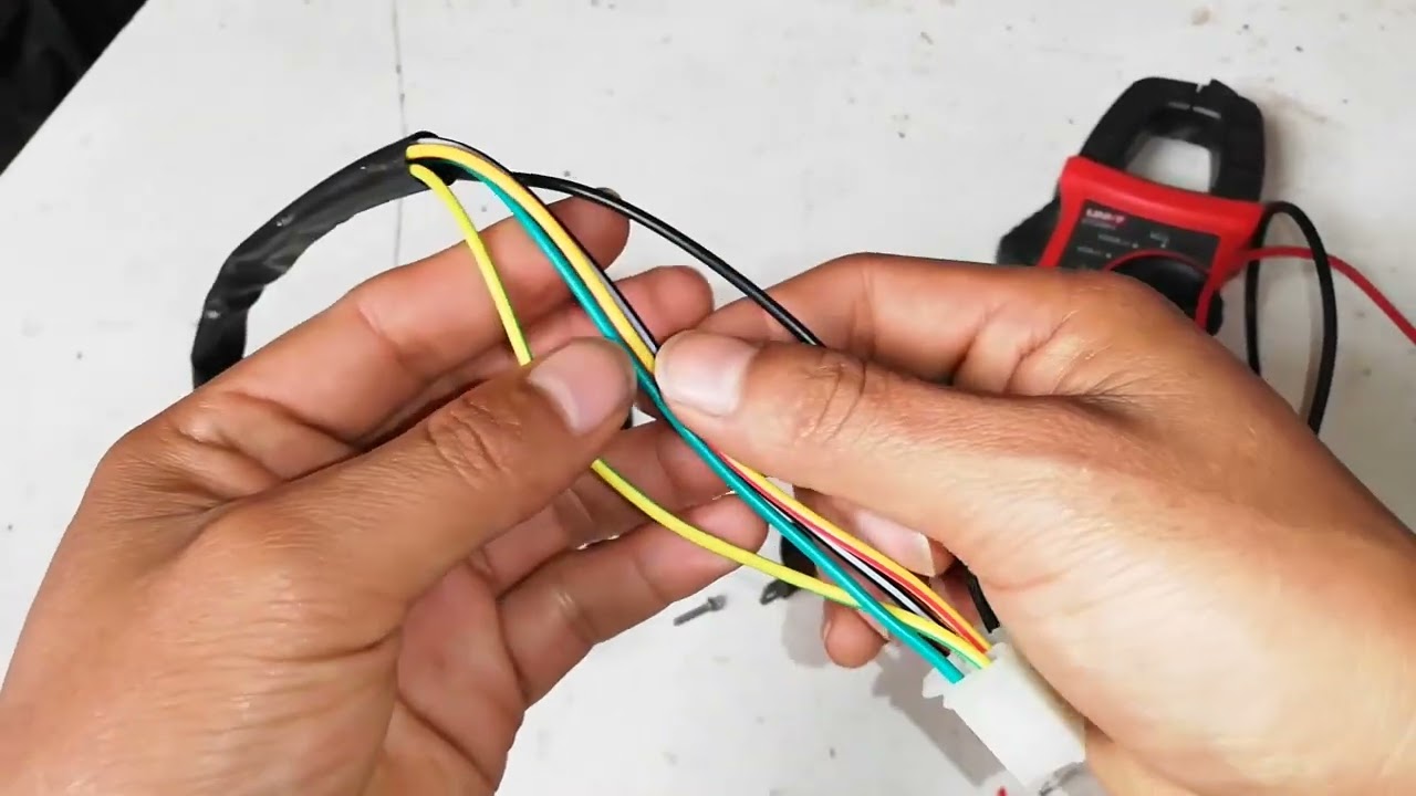 Como identificar los cables del Star o Arranque de cualquier moto.