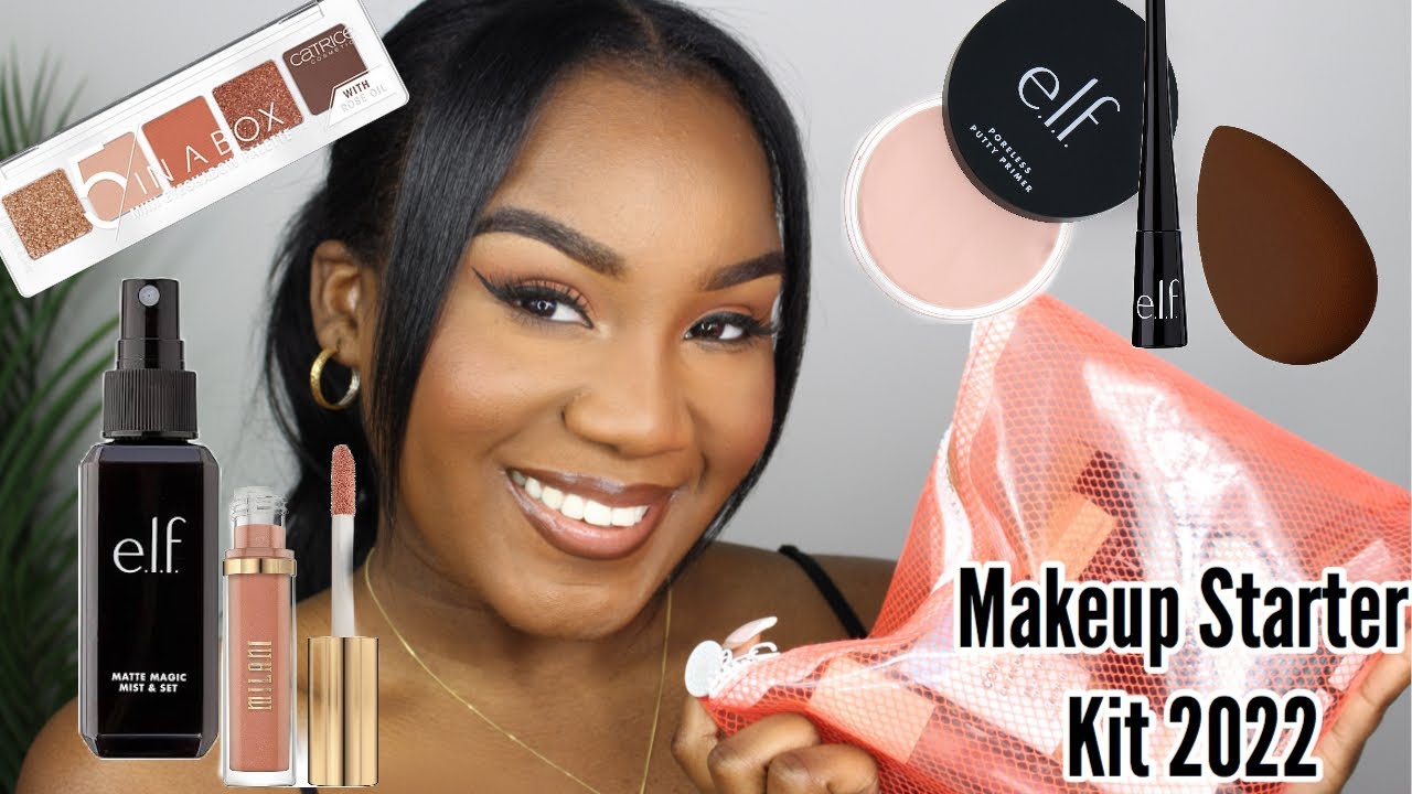 BEGINNERS MAKEUP STARTER KIT 2022 | 100% AFFORDABLE DRUGSTORE MAKEUP FOR BEGINNERS | Imani Lee Marie
