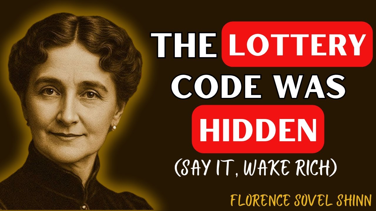 Sacred Code to Win the Lottery (Revealed for the First Time) | Florence Scovel Shinn Manifestation