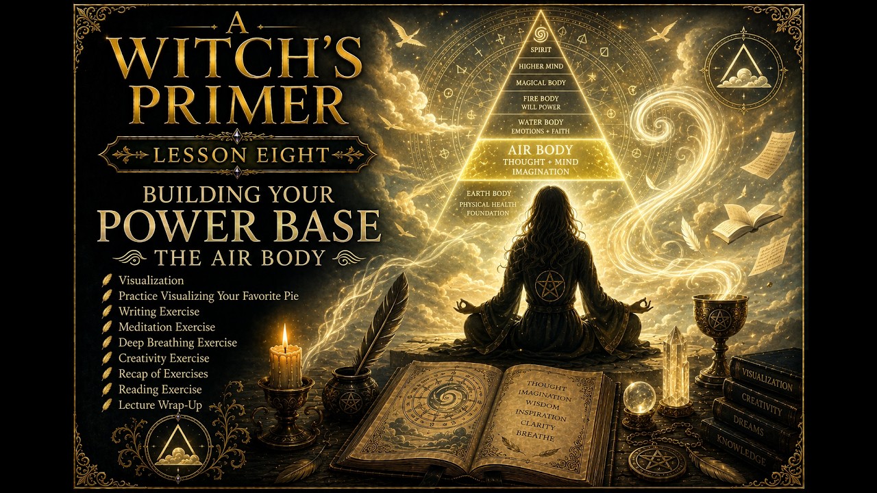 A Witch's Primer: Lesson 8: Power Base PT. 3: Air Body - Learn Witchcraft