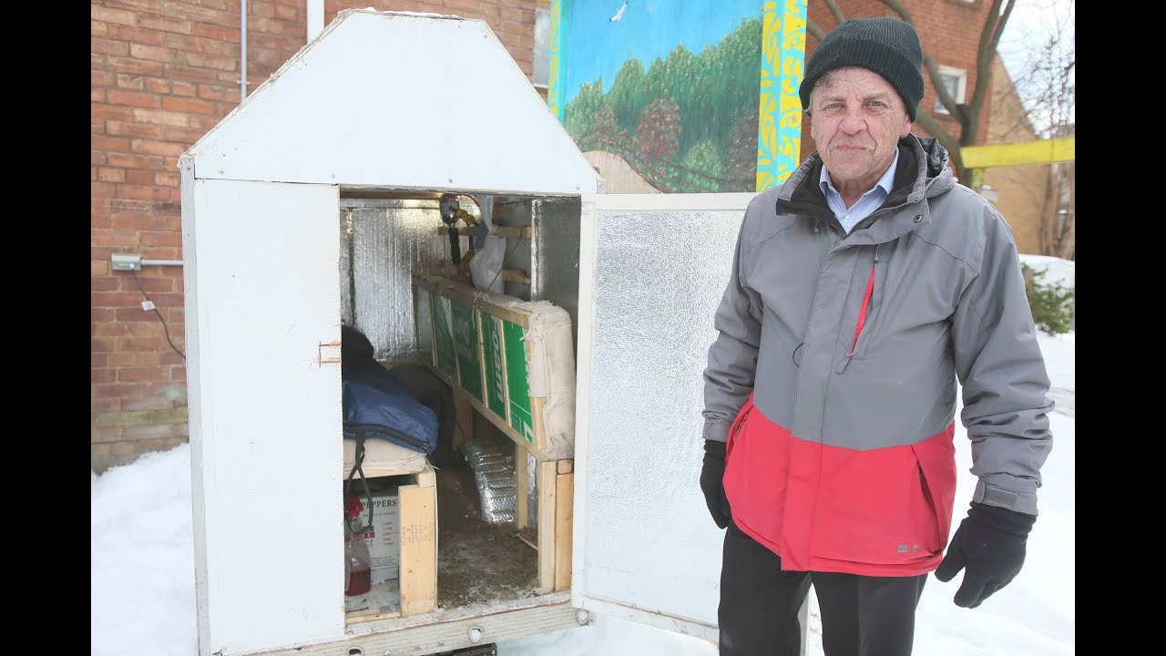 CREATIVE MUCH? A Portable House for the Homeless.