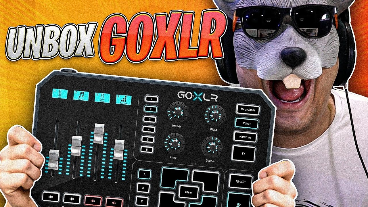 MINHA PRIMEIRA MESA DE SOM PARA STREAM - GOXLR