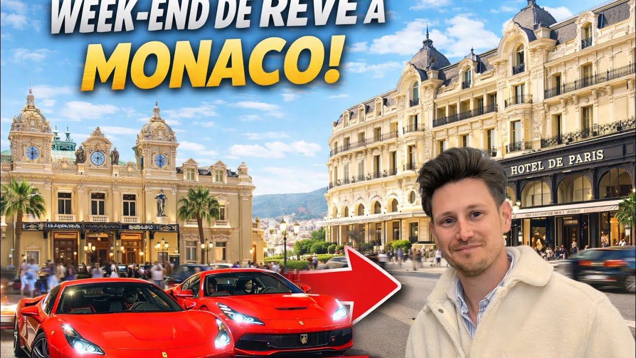 🔥 Carspotting 100% Ferrari a Monaco, et nuit mythique à l’Hôtel de Paris Monte-Carlo