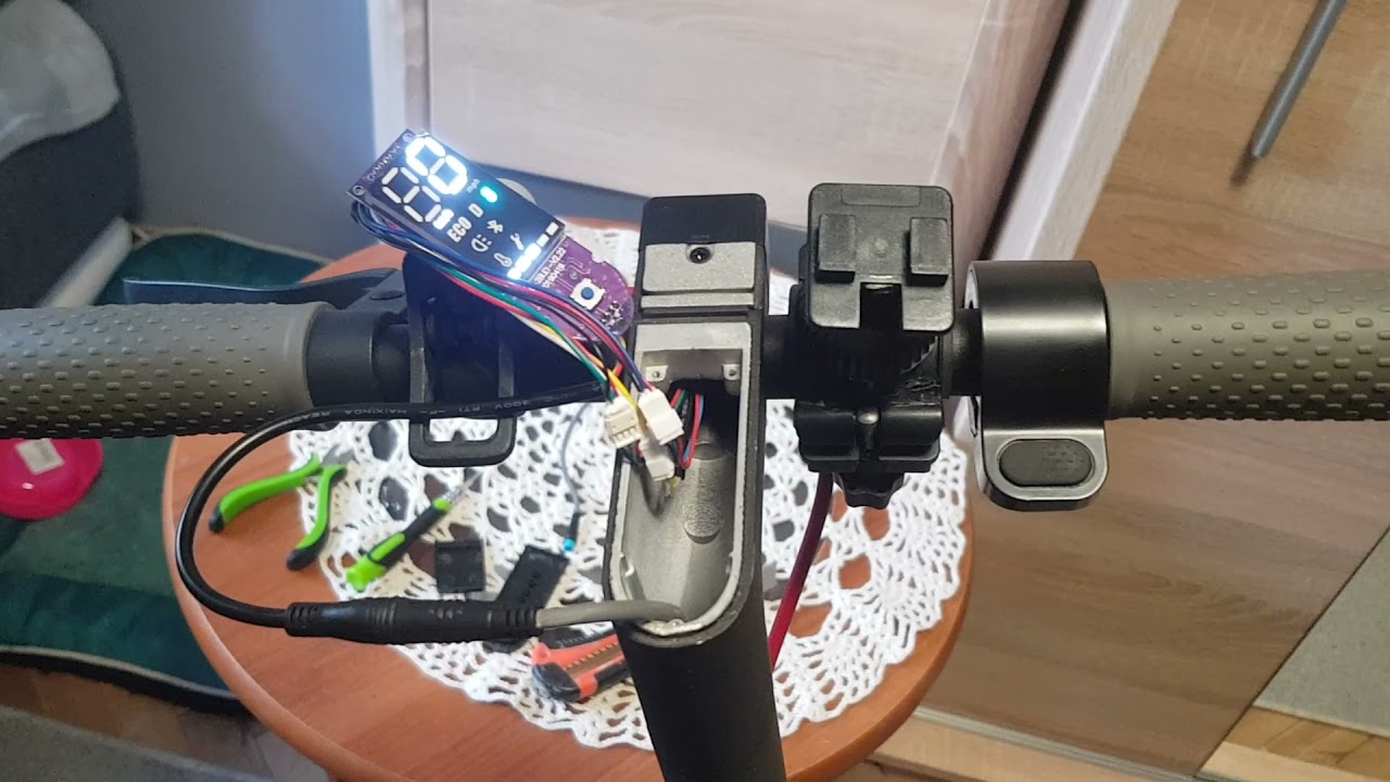 Wymiana wskaźnika na licznik w hulanodze Xiaomi m 365