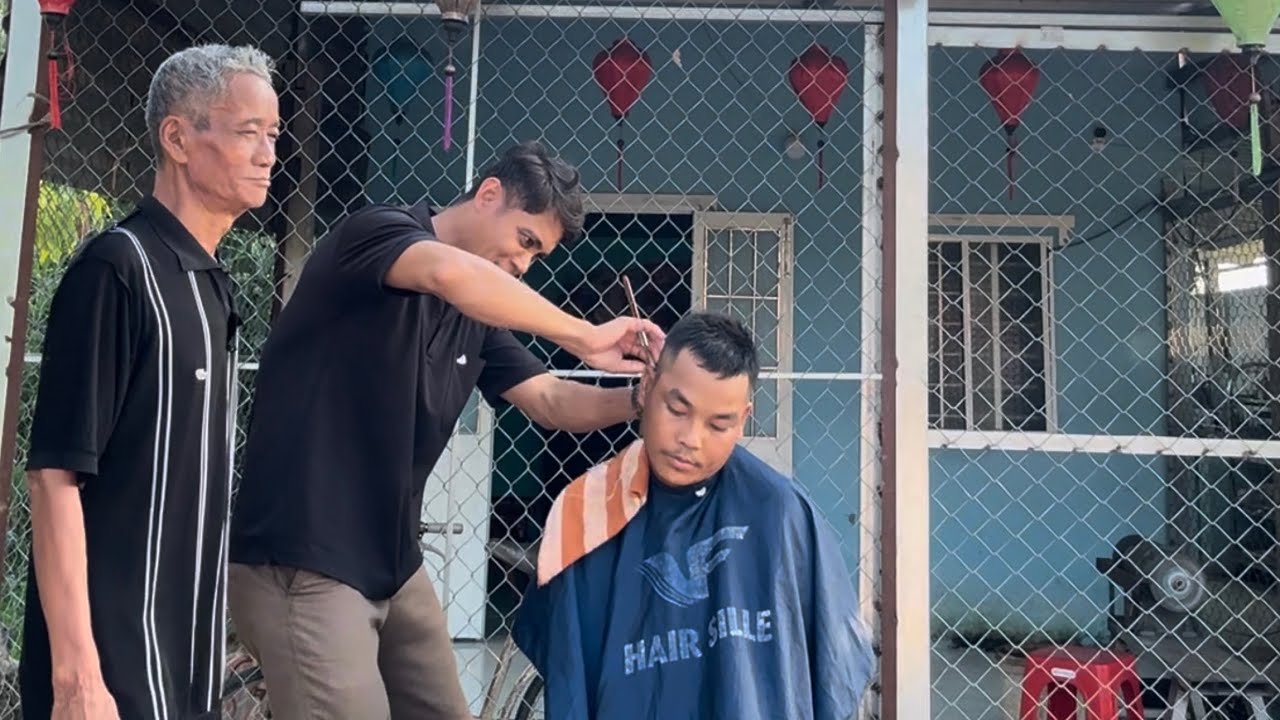 Hôm nay thật bất ngờ Kim Bi qua nhà Xuân Thảo cắt tóc được đổi con vịt 🤣