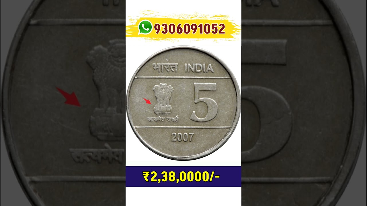 1 Rupee coins.