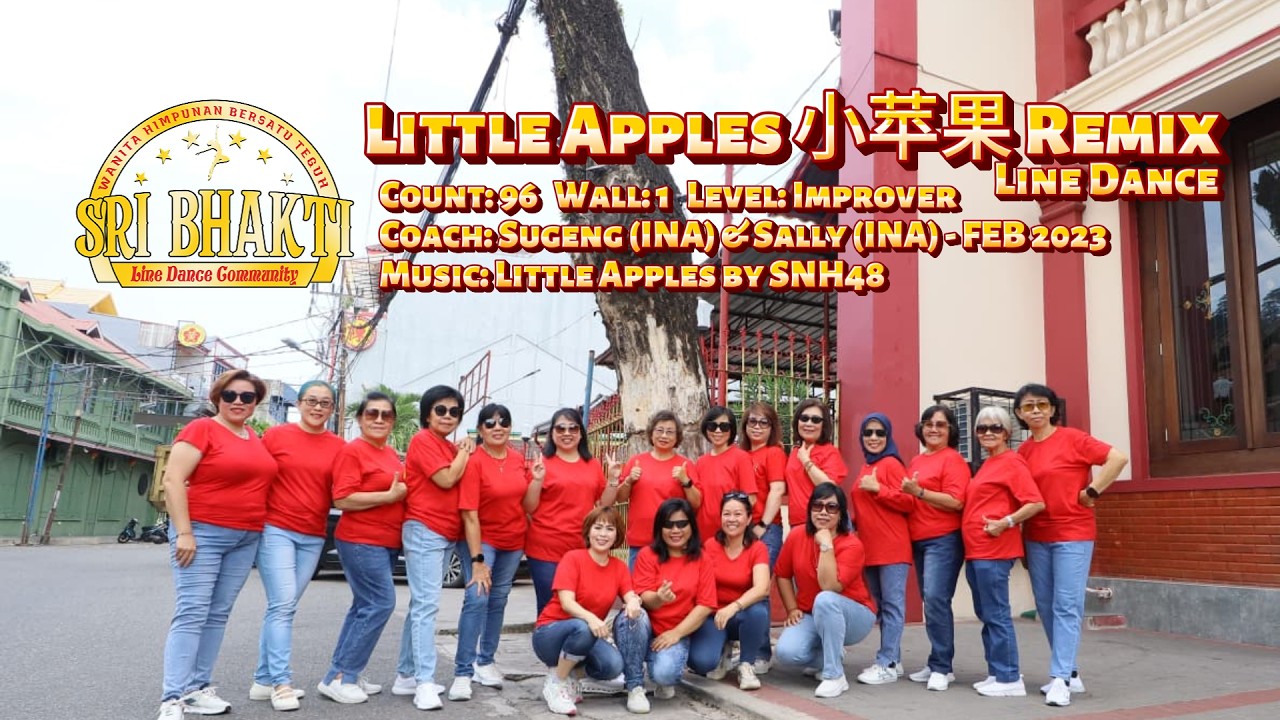 Little Apples 小苹果 Remix Line Dance