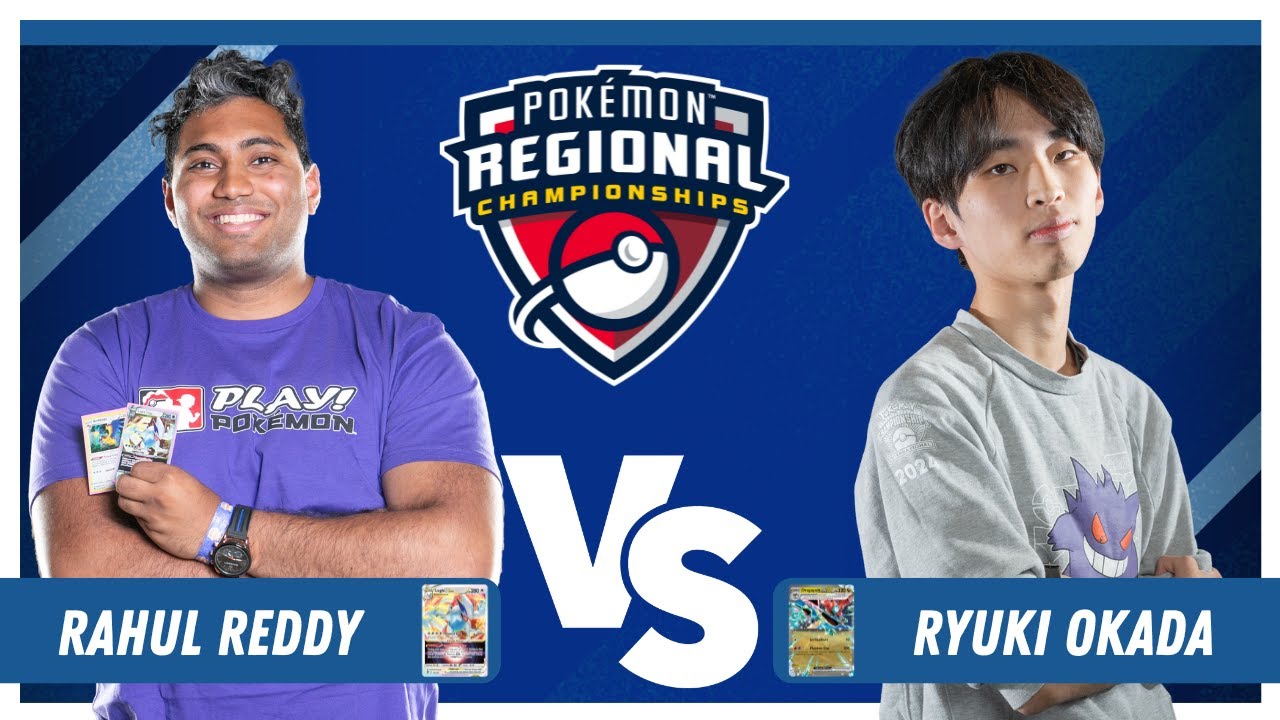 Rahul Reddy Vs Ryuki Okada - Pokémon TCG Masters Finals | Dortmund Regionals 2025