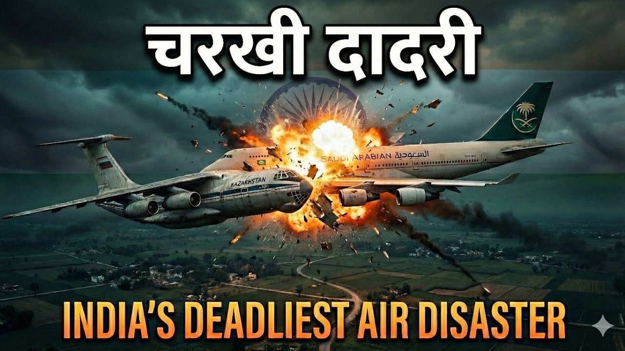 चरखी दादरी Mid-Air Collision Explained | India’s Deadliest Air Disaster Documentary
