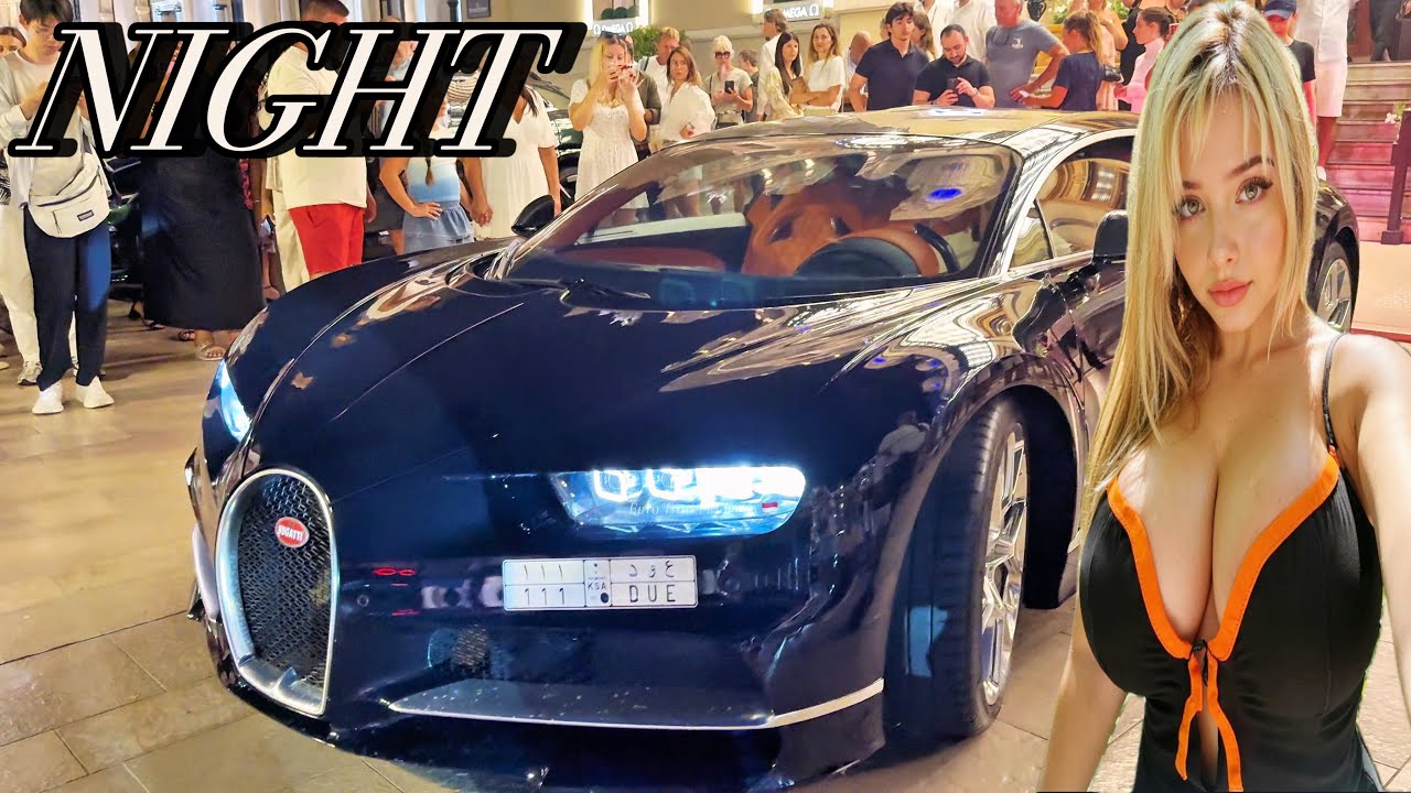MONACO NIGHTLIFE AND BEST OF CARSPOTTING SUMMER 2025 Billionaires Luxury Lifestyle 