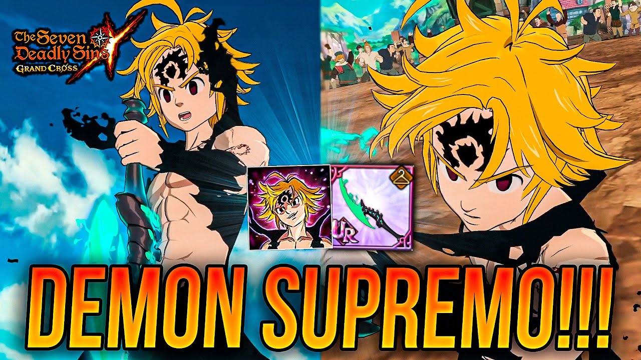 EL DEMONIO MÁS FUERTE!! RELIQUIA ASALTO MELIODAS DESTROZA EN PVP! 🙂 | Seven Deadly Sins: Grand Cross