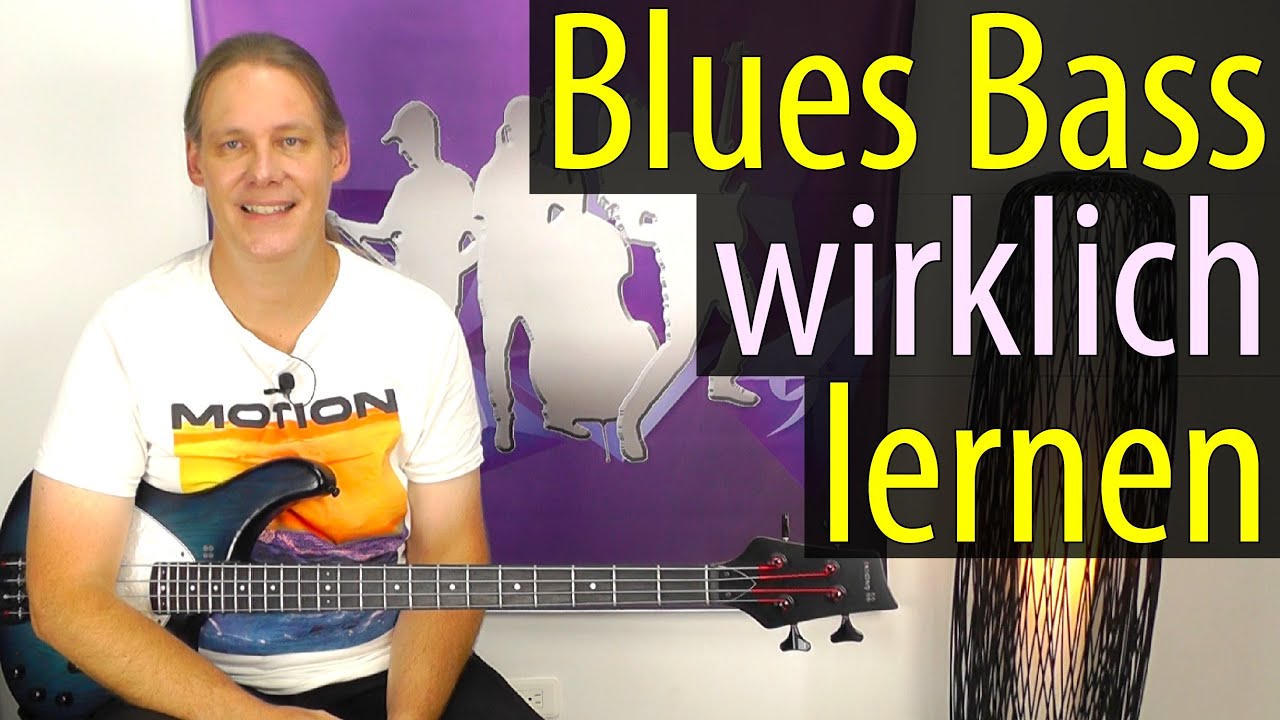 Blues Bass WIRKLICH lernen (Basslinien erstellen und Blues-Aufbau verstehen)