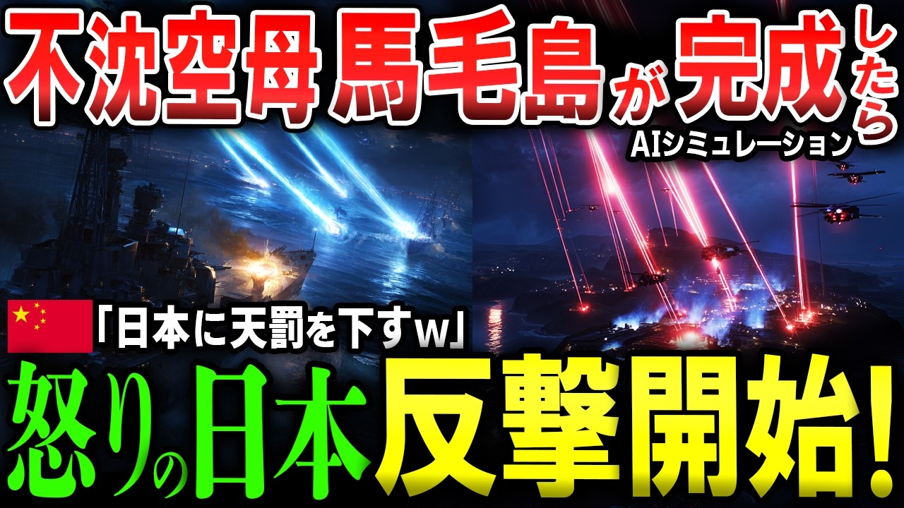 もしも不沈空母・馬毛島が完成していたら─台湾侵攻の48時間、中国軍vs日本自衛隊 地政学が変えるAIシミュレーション