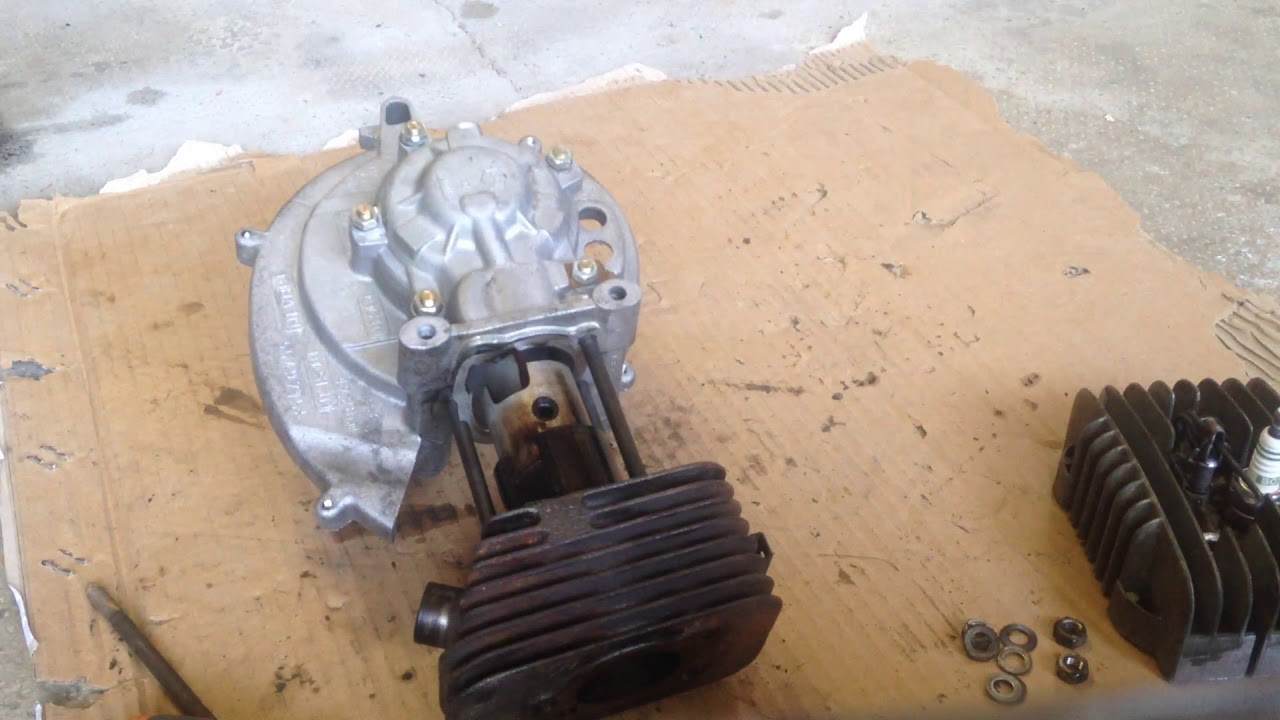 Piaggio Si elettronico smontaggio cilindro