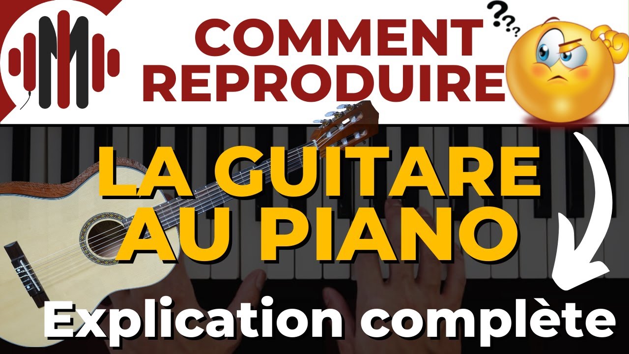 TUTO : Je l’aime à mourir (Francis Cabrel) - Accompagnement au PIANO