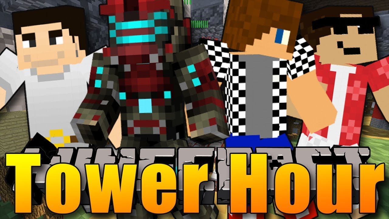 NEMĚL NEJMENŠÍ ŠANCI! - Minecraft Tower Hour #1 w/Bauchyč, Sajmon, McCitron!