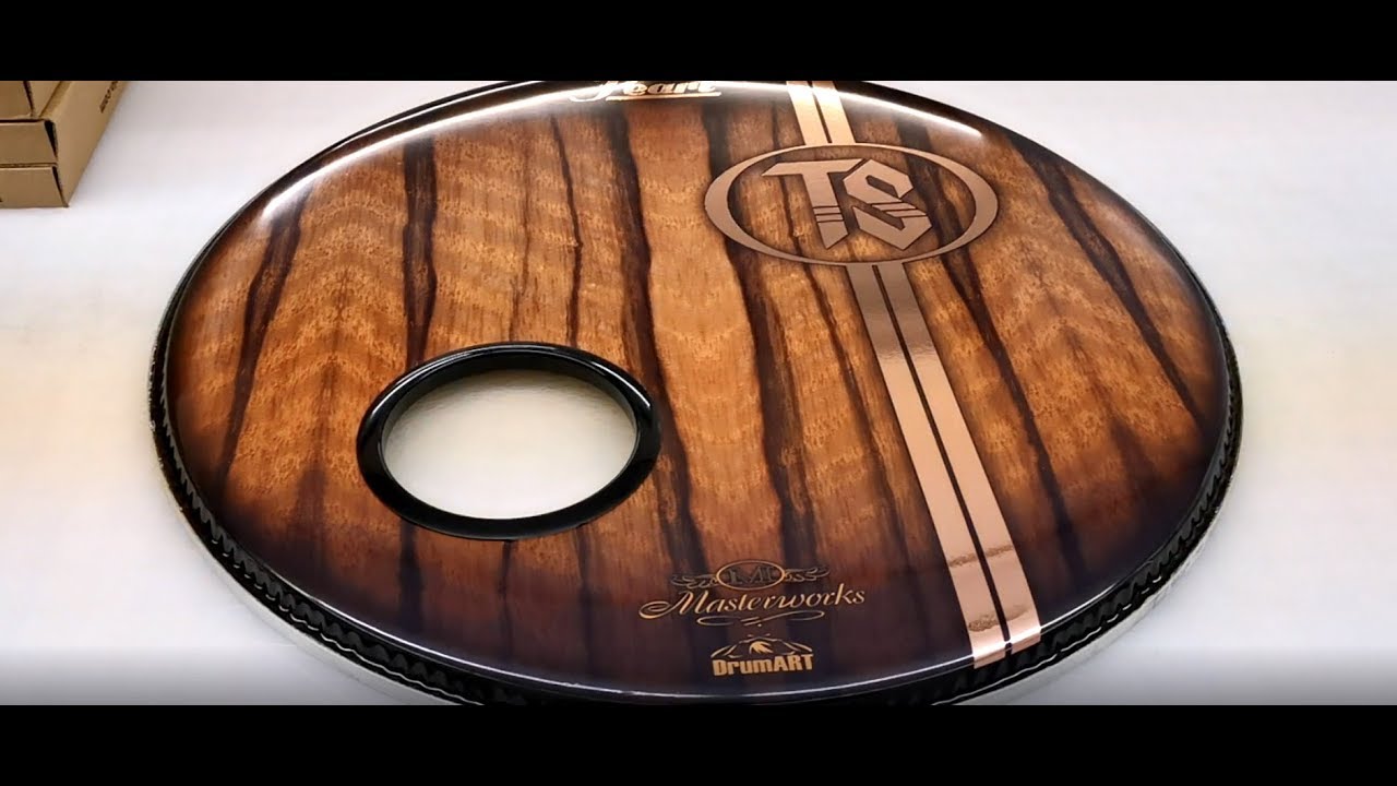 DrumART DrumRoll Vlog - Weekly Custom Bass Drum Head Update - September 6, 2019