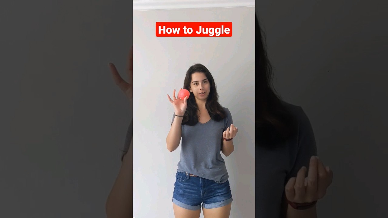 How to Juggle in 3 Steps!🤹&zwj;♀️