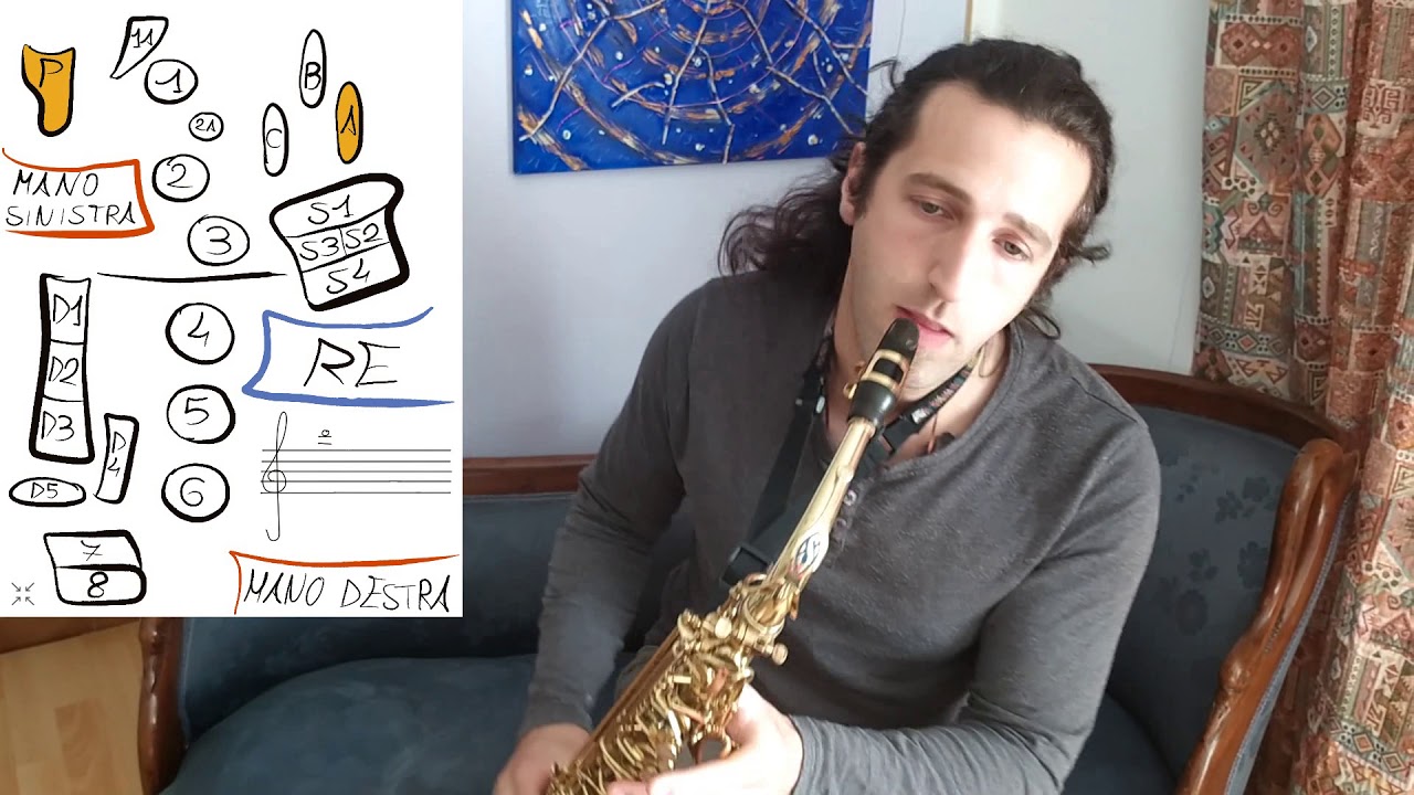 8 - Piccole nozioni di sax - 6° serie di note (da Re a Fa# acuti)