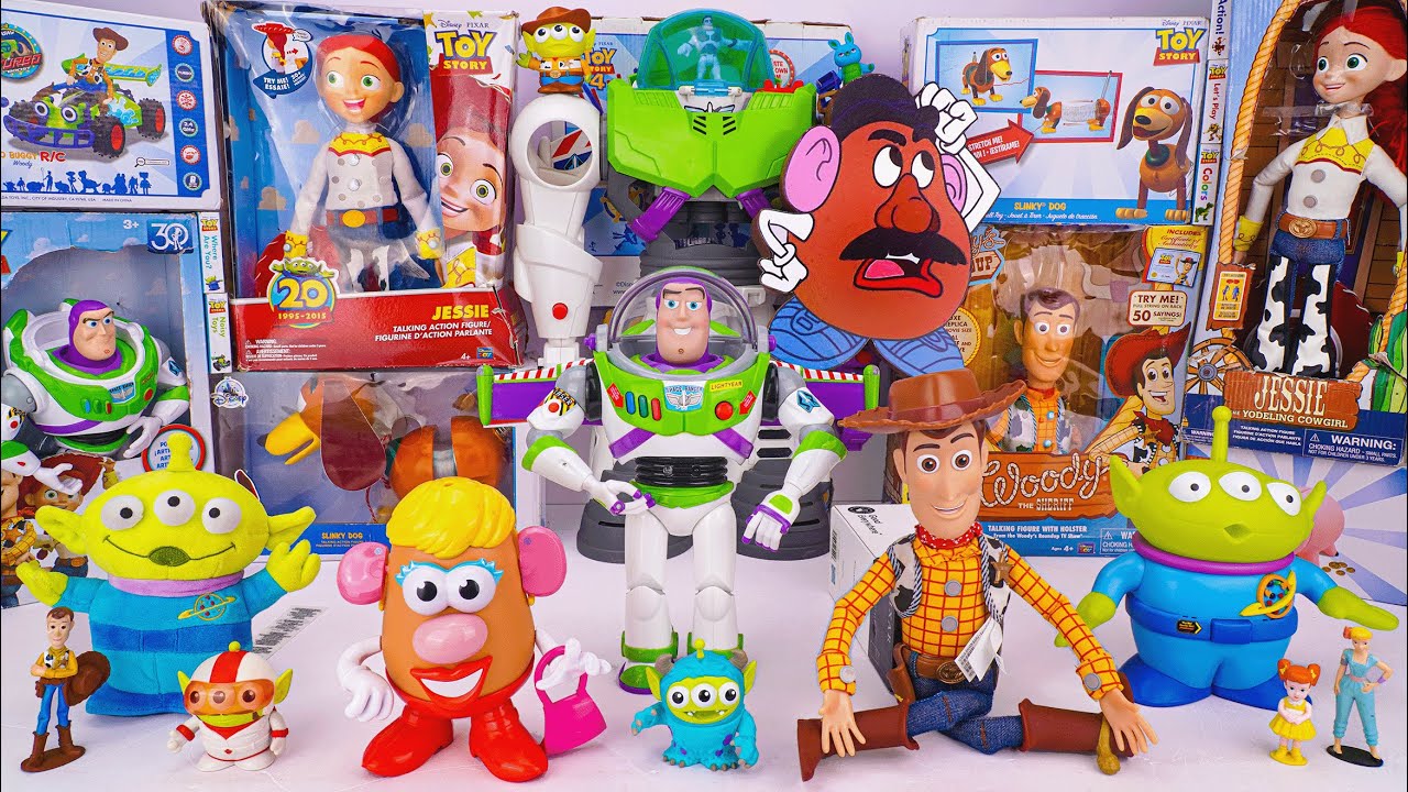 Disney Pixar Toy Story Collection Unboxing | Disney Pixar Toy Story Buzz Lightyear, Woody