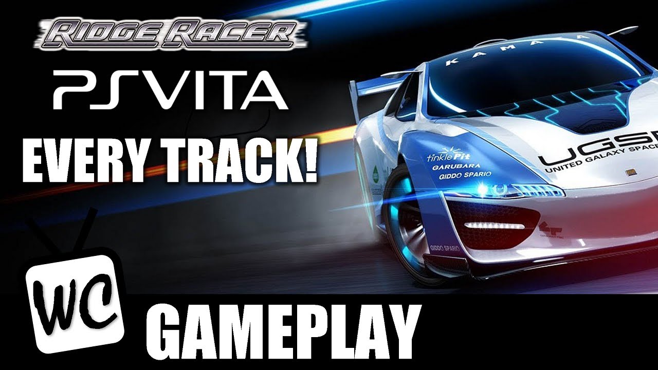 Ridge Racer (Vita) - All 9 Tracks! - GAMEPLAY