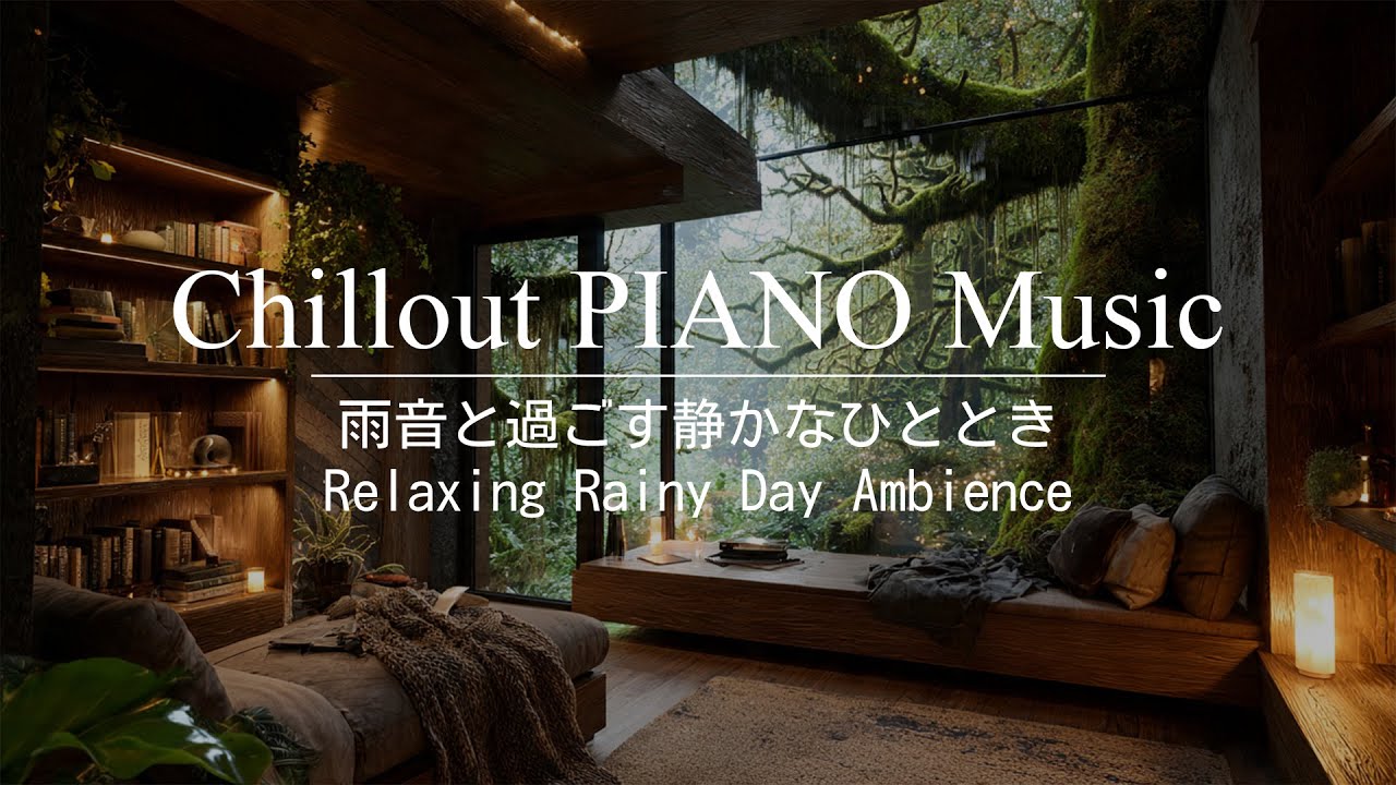 作業用BGM｜雨音と過ごす静かなひととき / Relaxing Rainy Day Ambience | 3H Relaxing Music
