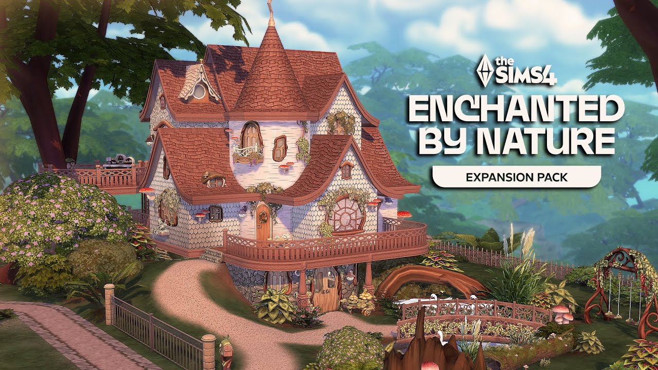 Innisgreen Fairy Castle | The Sims 4 Enchanted By Nature Speed Build