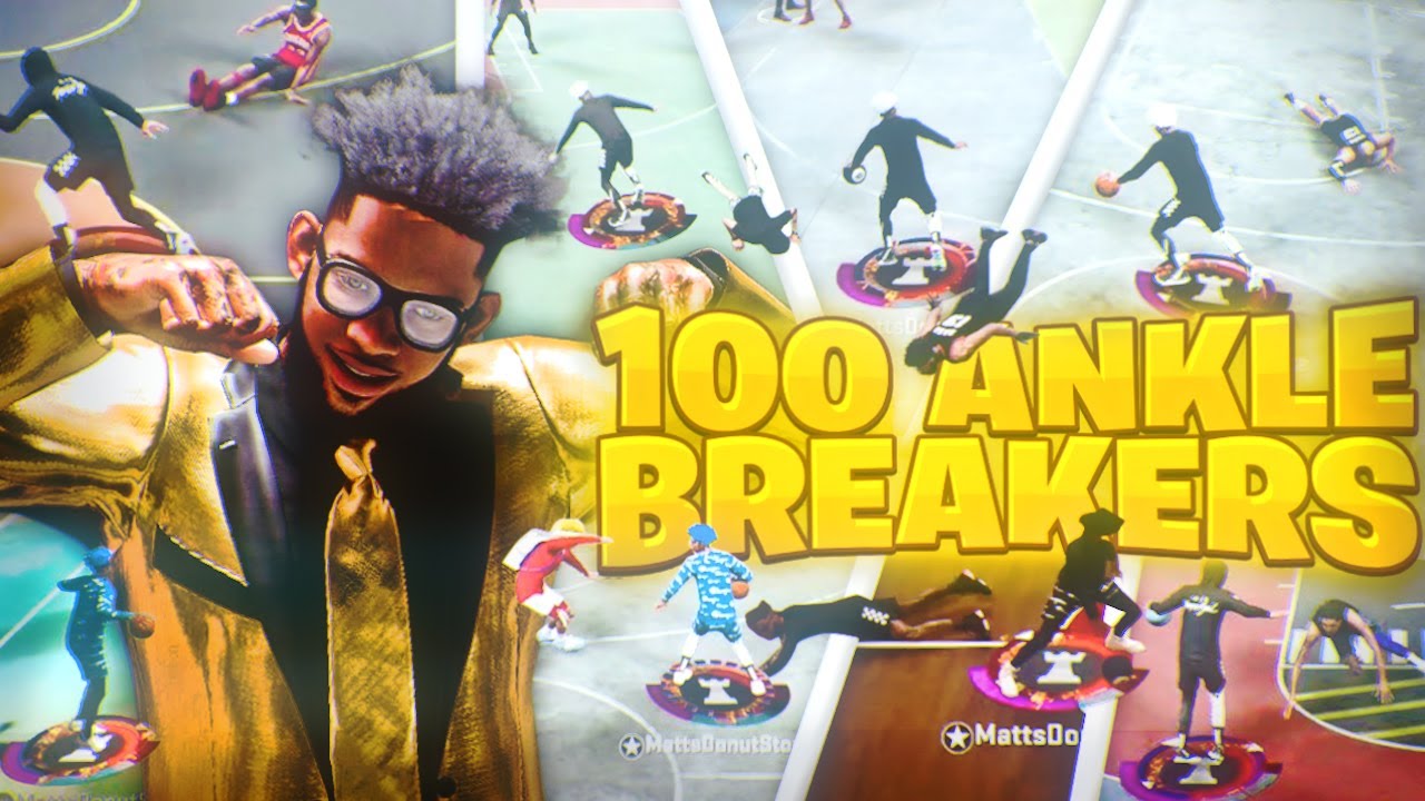 100 Ankle Breakers on NBA 2K20!