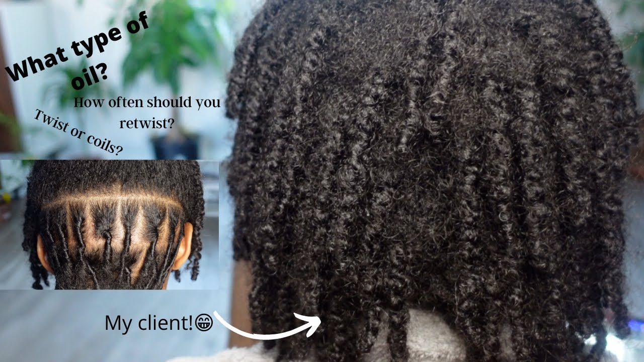 ANSWERING COMMON STARTER LOC QUESTIONS| While Retwisting my clients hair!
