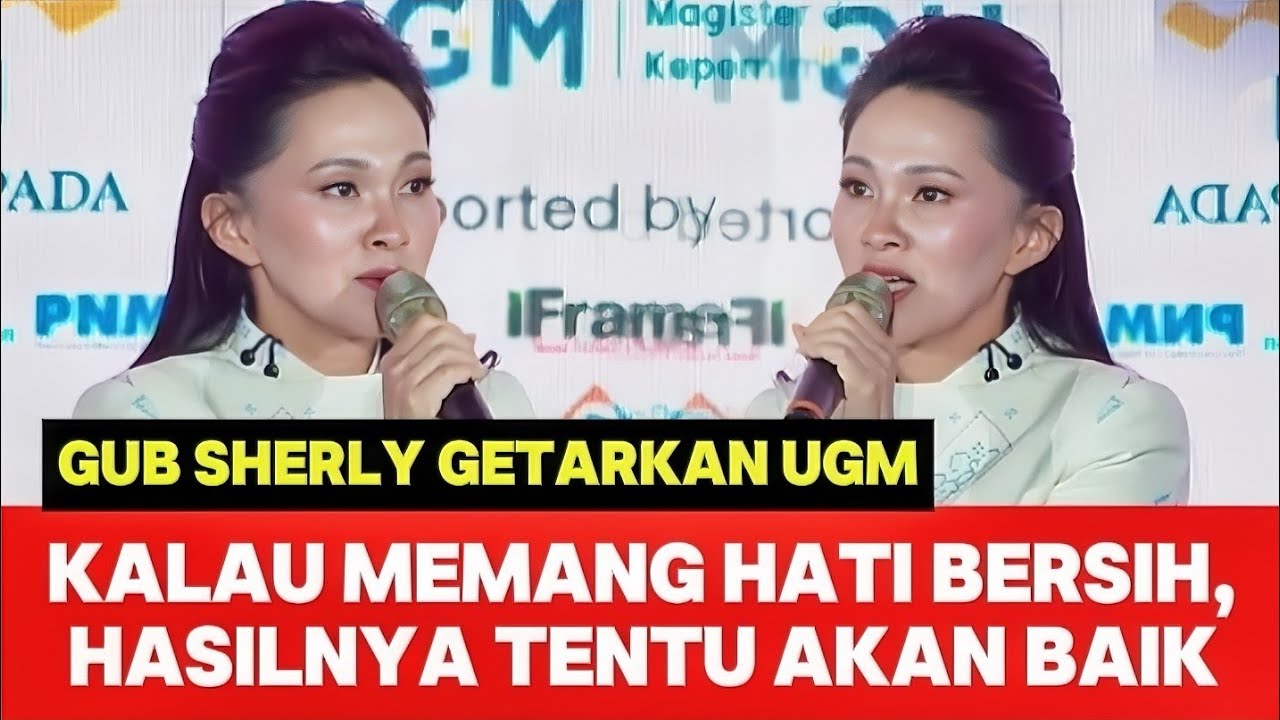 GUBERNUR CERDAS SHERLY LAOS MENJADI PEMBICARA DI SEKOLAH PASCASARJANA UGM, LEADERSHIP DAY 2025