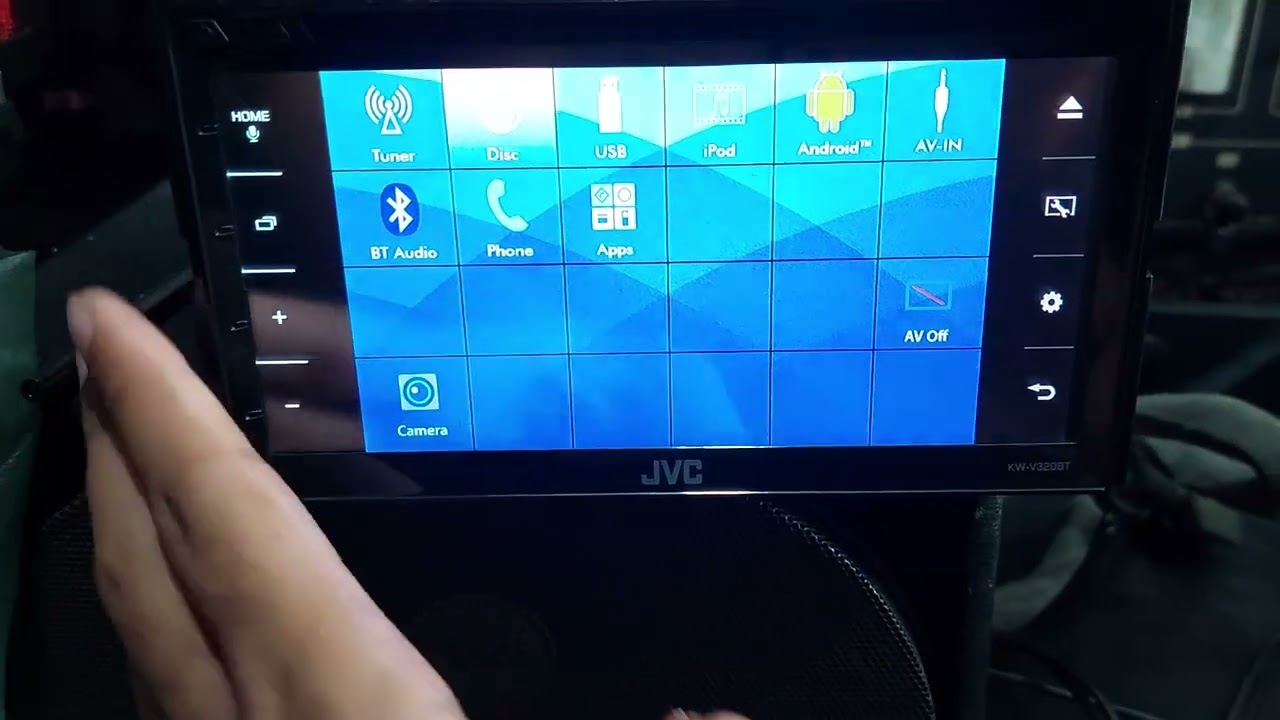 Head unit Double din JVC KW-V320BT
