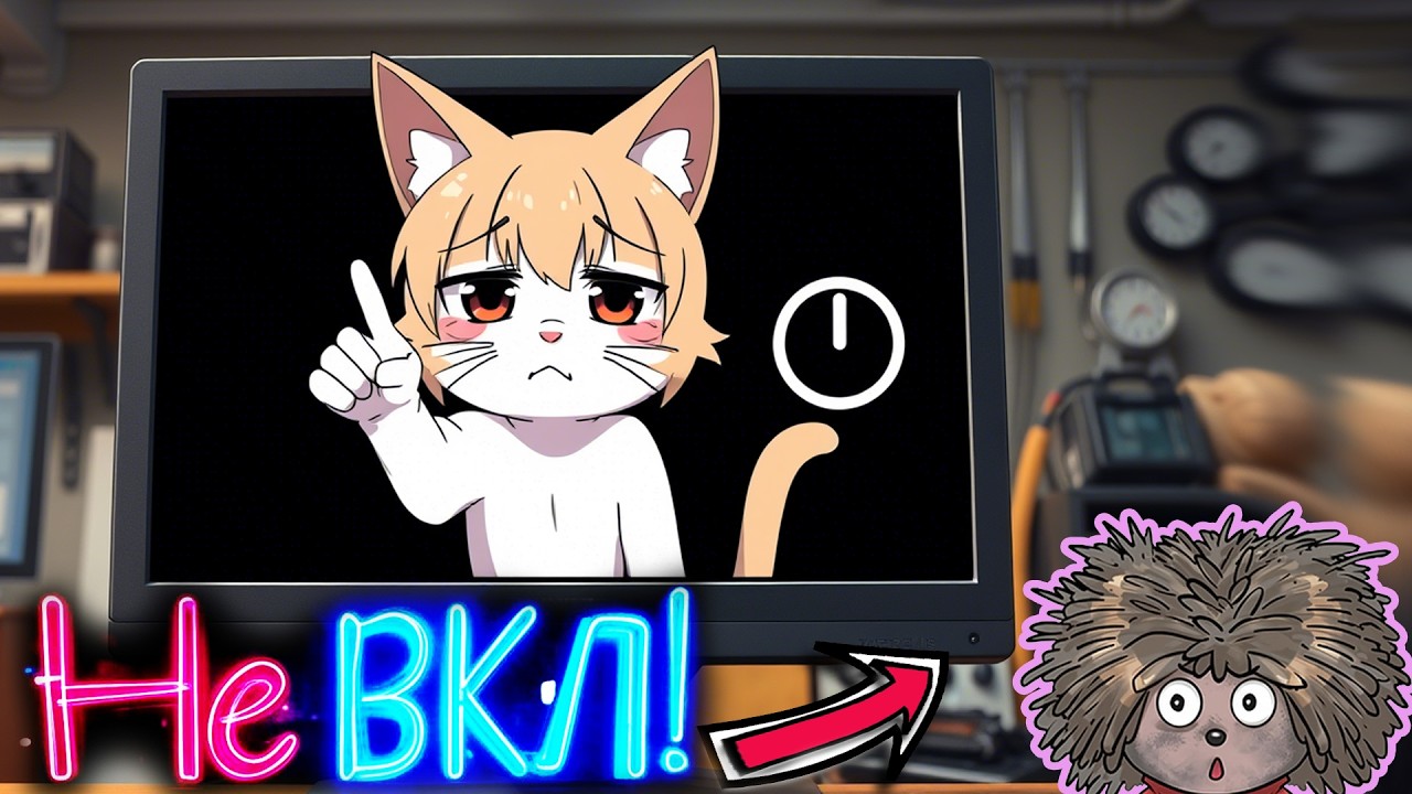 Почему не включается монитор - самая распространенная ошибка.