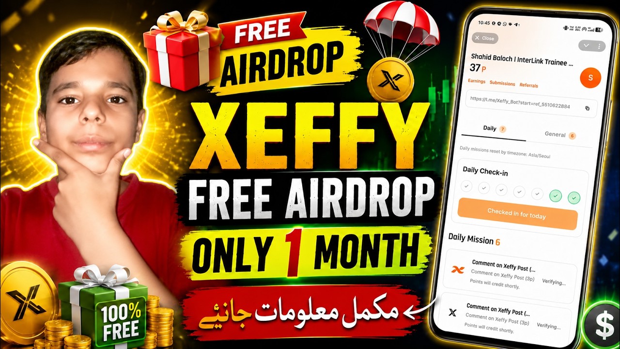 Xeffy Free Airdrop Complete Guide | Xeffy Project Full Guidelines