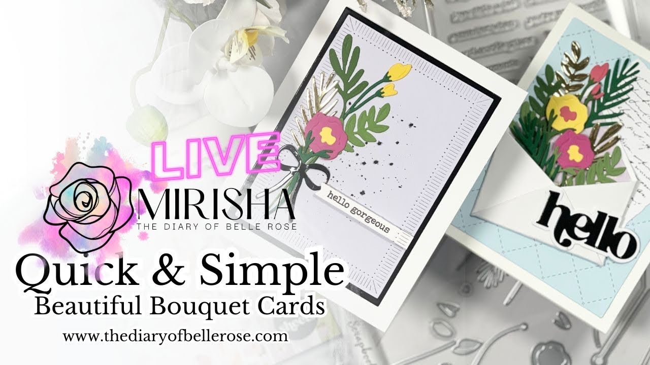 Create Beautiful Floral Bouquet Cards: Easy & Elegant!