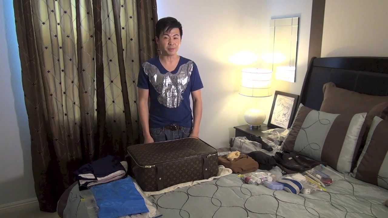 Louis Viutton Carry-On Packing For Business Travel with Steve Jan
