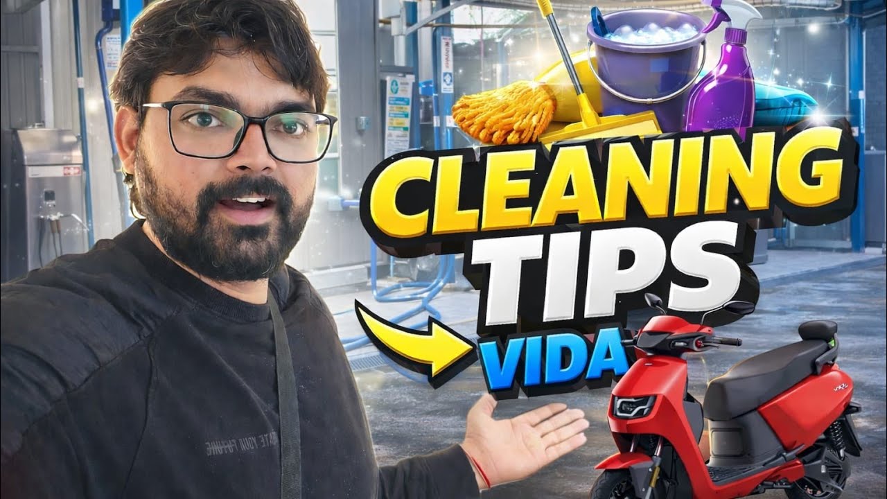 VX2 Plus Cleaning Tips at Home 🚀 vida vx2 plus review | vida vx2 plus range test #vinuchauhanvlogs