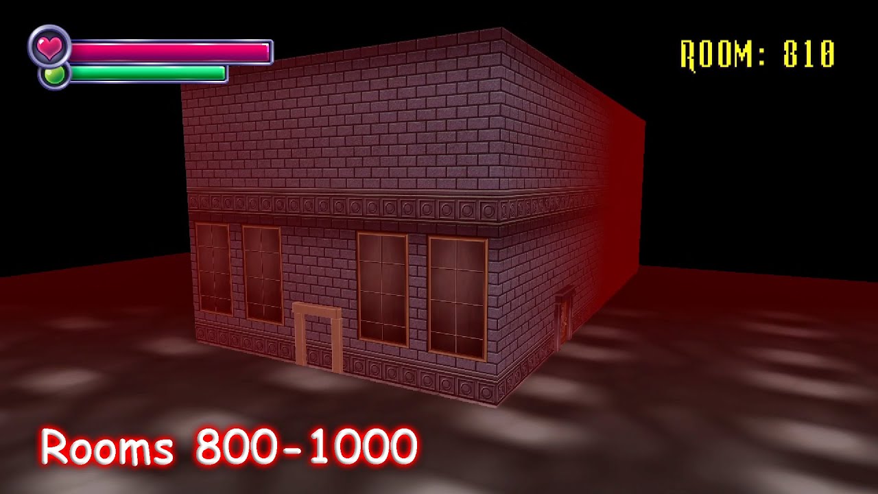 No-Clipping in Spooky's Jump Scare Mansion! (Part 4) Rooms 800-1000 + Modified Boss Fight!
