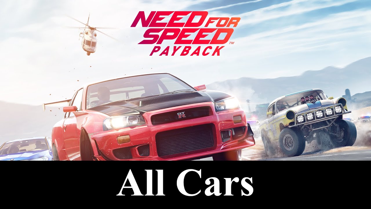 NFS Payback Car List