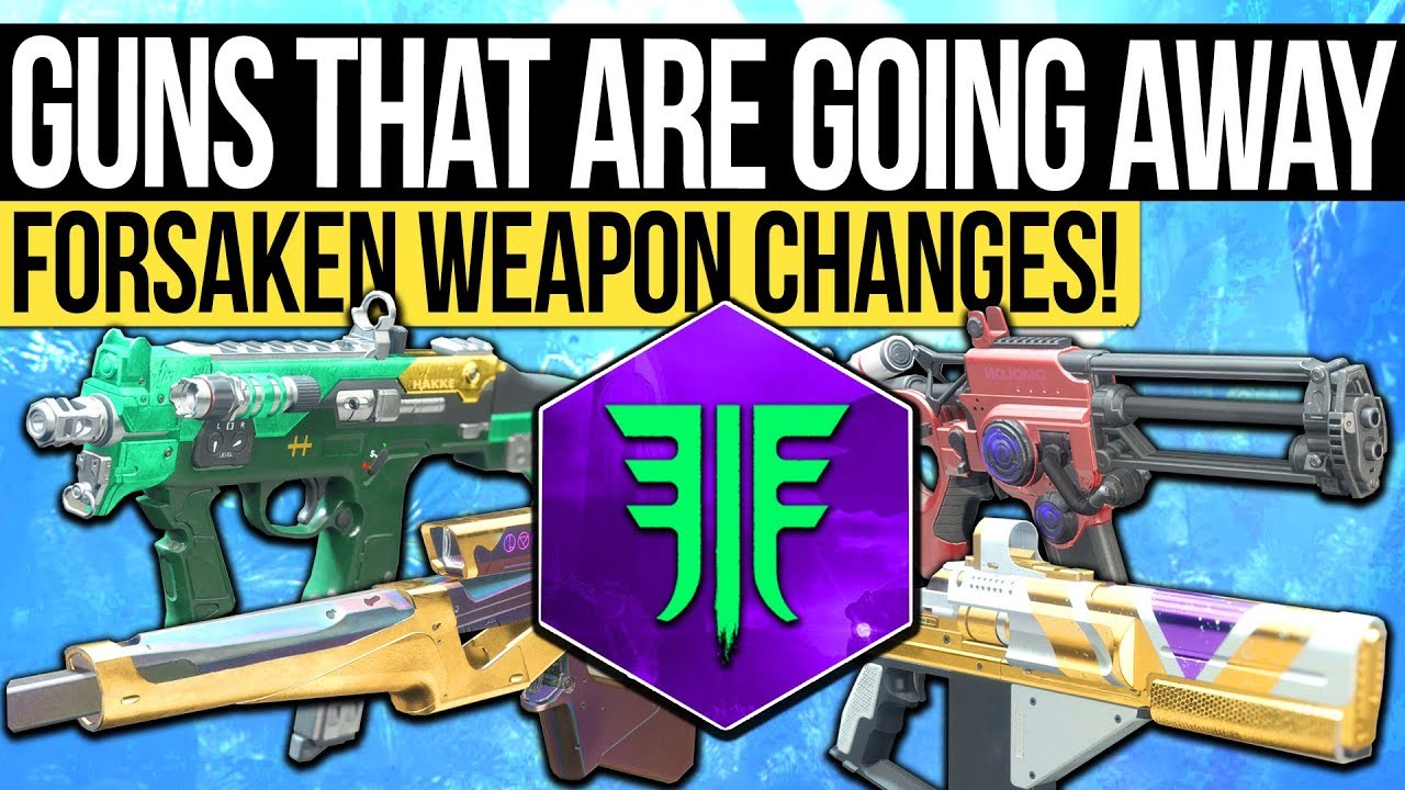 Destiny 2 | THESE WEAPONS ARE GOING AWAY! - Year One Exclusive Weapons Explained & What to Get NOW!
