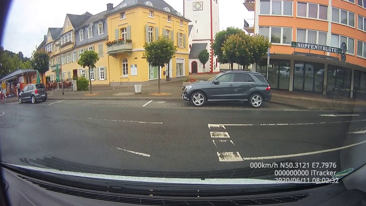 Fahrt von Nassau, Lahn  nach Lahnstein &uuml;ber Bad Ems