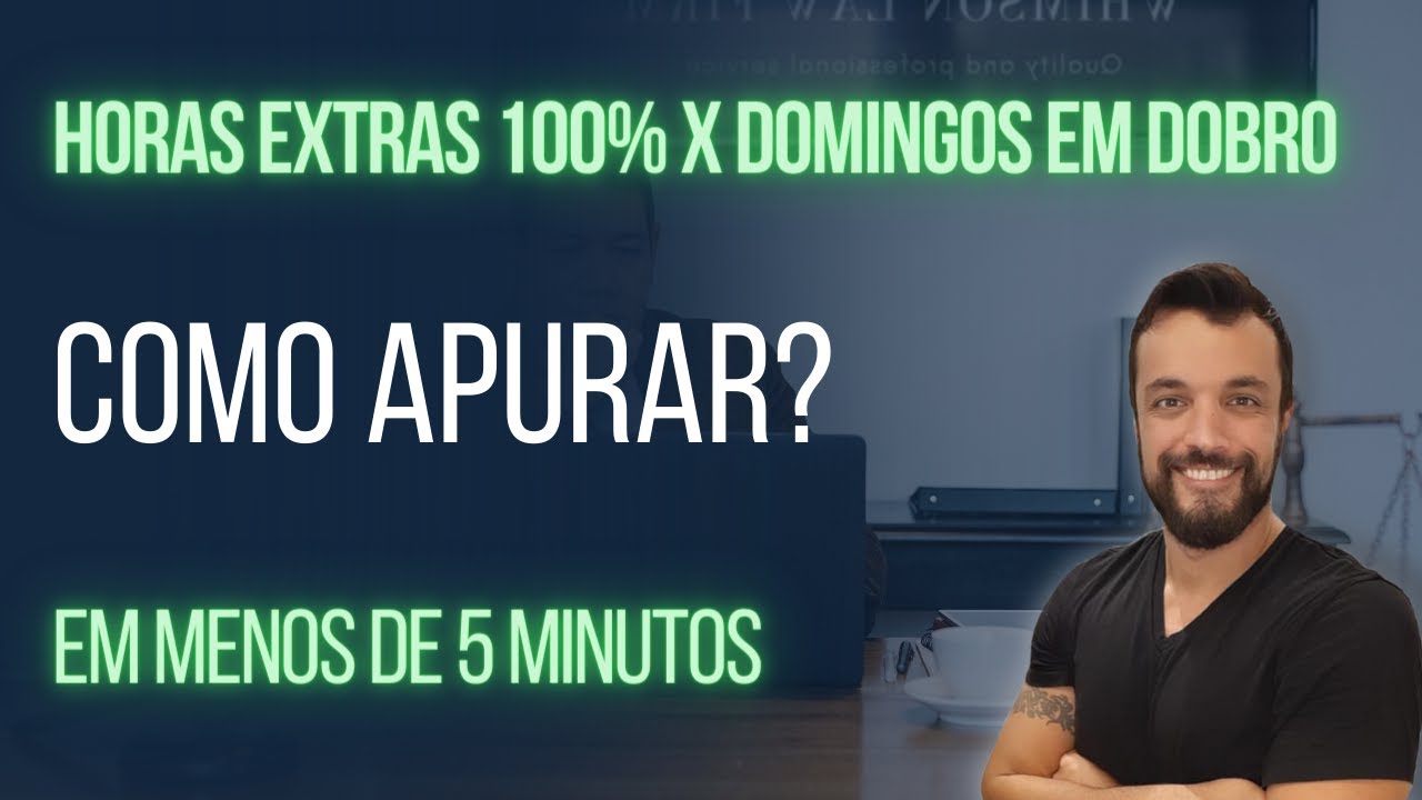 Como calcular horas extras com 100% e domingos e feriados em dobro no PJECALC?