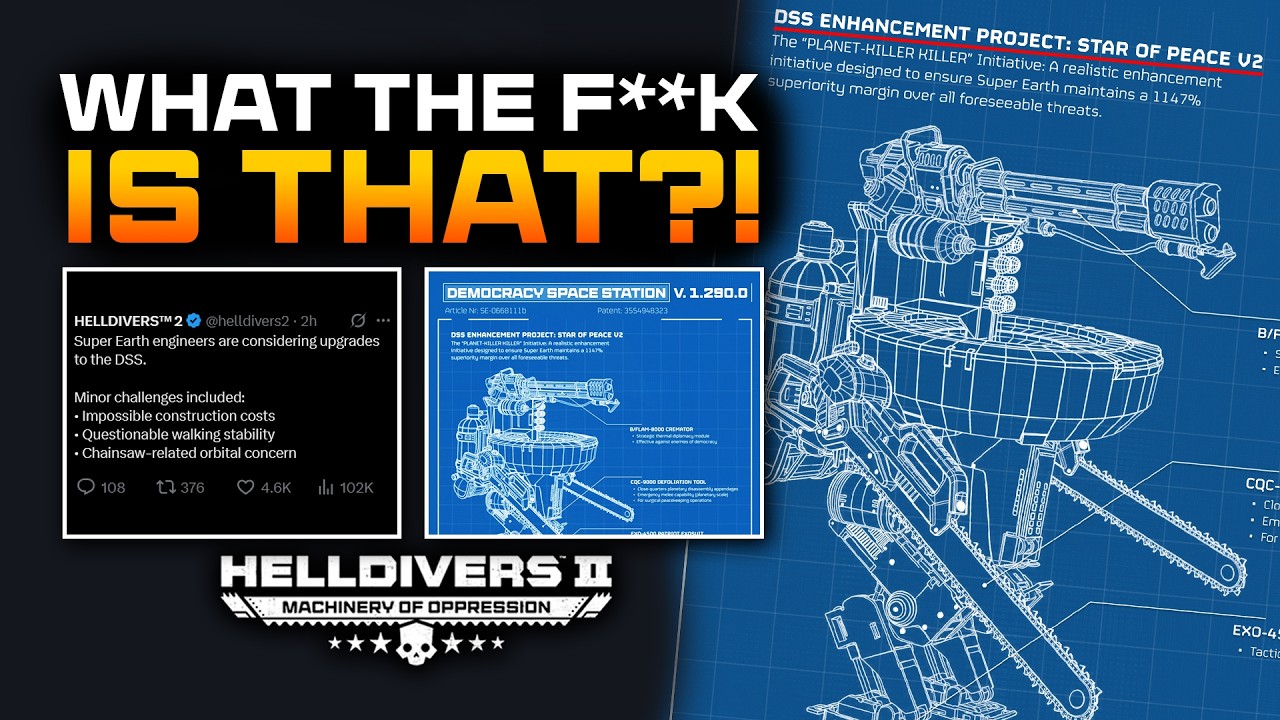 Helldivers 2 &mdash; Тизер улучшения DSS!