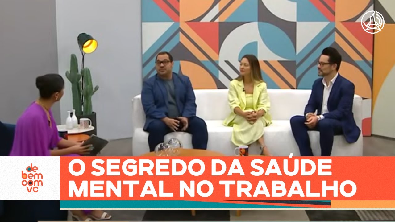 Como CUIDAR da SAÚDE MENTAL no TRABALHO e PREVENIR o “BURN IN” | De bem com você (08/09/25)